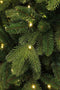 Black Box Trees Brampton Kunstkerstboom Slim met LED Verlichting - H120 x Ø86 cm - Groen