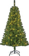 Black Box Trees Charlton Kunstkerstboom met LED Verlichting - H120 x Ø76 cm - Groen