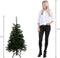 Black Box Trees Charlton Kunstkerstboom met LED Verlichting - H120 x Ø76 cm - Groen
