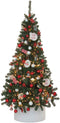 Black Box Trees Charlton Kunstkerstboom met LED Verlichting - H215 x Ø127 cm - Groen
