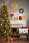 Black Box Trees Creston Kerstkrans met LED Verlichting - Ø60 cm - Groen