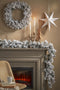Black Box Trees Dinsmore Kerstkrans - Ø60 cm - Frosted Green