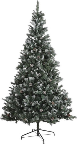 Black Box Trees Empress Kunstkerstboom - 107x107x185 cm - Besneeuwd