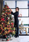 Black Box Trees Frosted Stelton Kunstkerstboom - H215 cm - Groen