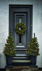 Black Box Trees Glendon Kerstkrans met LED Verlichting - Ø45 cm - Groen