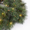Black Box Trees Glendon Kerstkrans met LED Verlichting - Ø60 cm - Groen