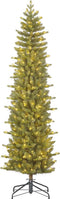 Black Box Trees Harma Smalle Kunstkerstboom met LED Verlichting - H185 x Ø63 cm - Groen