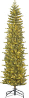 Black Box Trees Harma Smalle Kunstkerstboom met LED Verlichting - H215 x Ø66 cm - Groen