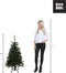 Black Box Trees Kingston Kunstkerstboom - H120 x Ø72 cm - Groen