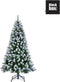 Black Box Trees Kingston Kunstkerstboom - H185 x Ø102 cm - Groen Frosted