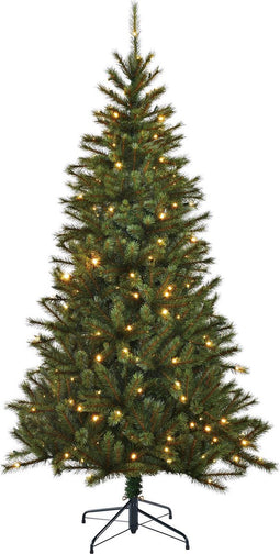 Black Box Trees Kingston Kunstkerstboom met LED Verlichting - H155 x Ø86 cm - Groen