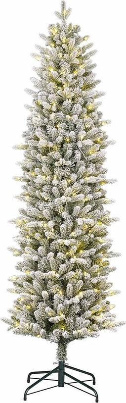 Black Box Trees Kunstkerstboom Ranua - 69x69x215 cm - PVC - Bevroren Groen