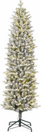 Black Box Trees Kunstkerstboom Ranua - 69x69x215 cm - PVC - Bevroren Groen