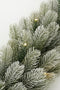 Black Box Trees Nigata Guirlande met Warm Witte LED Verlichting - L180 cm - Groen Frosted
