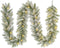 Black Box Trees Nigata Guirlande met Warm Witte LED Verlichting - L270 cm - Groen Frosted