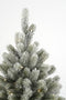 Black Box Trees Nigata Kunstkerstboom in Pot met LED Verlichting - H90 x Ø55 cm - Groen Frosted