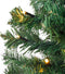 Black Box Trees Norton Set van 2 Kunstkerstbomen en 1 Kerstkrans met LED Verlichting - Groen Frosted