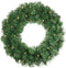 Black Box Trees Norton Set van 2 Kunstkerstbomen en 1 Kerstkrans met LED Verlichting - Groen Frosted