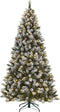 Black Box Trees Pittsfield Kunstkerstboom met LED Verlichting - H185 x Ø102 cm - Groen Frosted