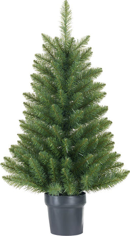 Black Box Trees Riverton Kunstkerstboom in Pot - H90 x Ø58 cm - Groen