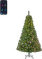 Black Box Trees Slimme Verlichting Kerstboom - 115x115x185 cm - Groen