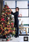 Black Box Trees Toronto Kunstkerstboom met LED verlichting - H215 cm - groen