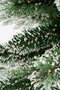 Black Box Trees Vandans Kunstkerstboom in Pot - H90 x Ø48 cm - Groen Frosted