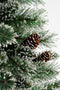 Black Box Trees Vandans Kunstkerstboom in Pot - H90 x Ø48 cm - Groen Frosted