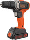 Black+Decker 18V accuklopboor incl. 1.5Ah accu+lader