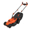 BLACK+DECKER 34cm maaier Bike Handle 1400W 40L + 250W Strimmer promo