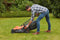 BLACK+DECKER 34cm maaier Bike Handle 1400W 40L + 250W Strimmer promo