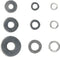 Black+Decker 450-delig bouten en moeren assortiment - roestvrij staal - diverse maten en types