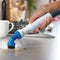 BLACK+DECKER 9IN1 Steam-mop Rechtopstaande stoomreiniger 0.5l 1300W Turkoois, Wit