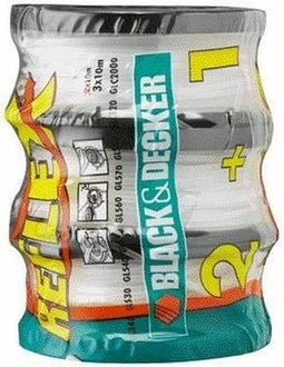 BLACK+DECKER A6485-X Draadspoel - Reflex haspels - 2+1