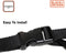 BLACK+DECKER Achterbank Beschermhoes Auto - Universeel - Waterdicht - 123 x 140cm - Zwart