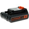 Black & Decker battery 18V 2.0Ah for 18V garden tools of the same 18 V class (BL2018) original