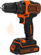 BLACK+DECKER BDCDD186-QW schroefboormachine - 18V - 2 snelheden - incl. accu en lader