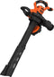 BLACK+DECKER BEBLV300-QS Bladblazer - 3000W - 72L ruggedragen opvangzak - gesnoerd