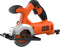 BLACK+DECKER BES510K-QW Mini cirkelzaag - 400W - 85mm zaagdiepte - incl. accessoires en koffer