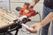 BLACK+DECKER BES510K-QW Mini cirkelzaag - 400W - 85mm zaagdiepte - incl. accessoires en koffer
