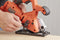 BLACK+DECKER BES510K-QW Mini cirkelzaag - 400W - 85mm zaagdiepte - incl. accessoires en koffer