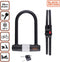 BLACK+DECKER Beugelslot - Fietsslot/ Scooterslot/ Motorslot - ⌀ 14 x 25 CM - 3 Reservesleutels
