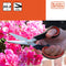 BLACK+DECKER Bloemenschaar - Multifunctionele Tuinschaar - Snijblad van Staal - Kunststof Handvat - Bloemensnijder en Snoeischaar - Zwart/Oranje