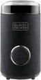 Black+Decker BXCG150E elektrische koffiemolen - Mat zwart