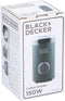 Black+Decker BXCG150E elektrische koffiemolen - Mat zwart