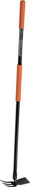 BLACK+DECKER Cultivator met Schoffel BXGTTO7009 - Combitool - Steel 148CM - Lange Tanden en Scherpe Schoffel Rand - Zwart/Oranje