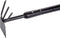 BLACK+DECKER Cultivator met Schoffel - Tuinhark en Schoffel - In Lengte Verstelbaar 66-101CM - Cultiveren en Onkruid Wieden - Zwart/Oranje