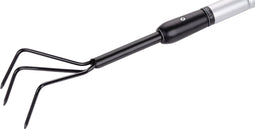 BLACK+DECKER Cultivator - Telescopische Steel 77 - 112 CM - 3 Tanden - Aluminium/ Koolstofstaal