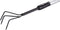 BLACK+DECKER Cultivator - Telescopische Steel 77 - 112 CM - 3 Tanden - Aluminium/ Koolstofstaal
