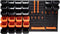 BLACK+DECKER Gereedschapsbord met Opbergbakjes en Hangers - 98 x 23 x 43 CM - 43 Onderdelen - Gereedschapswand